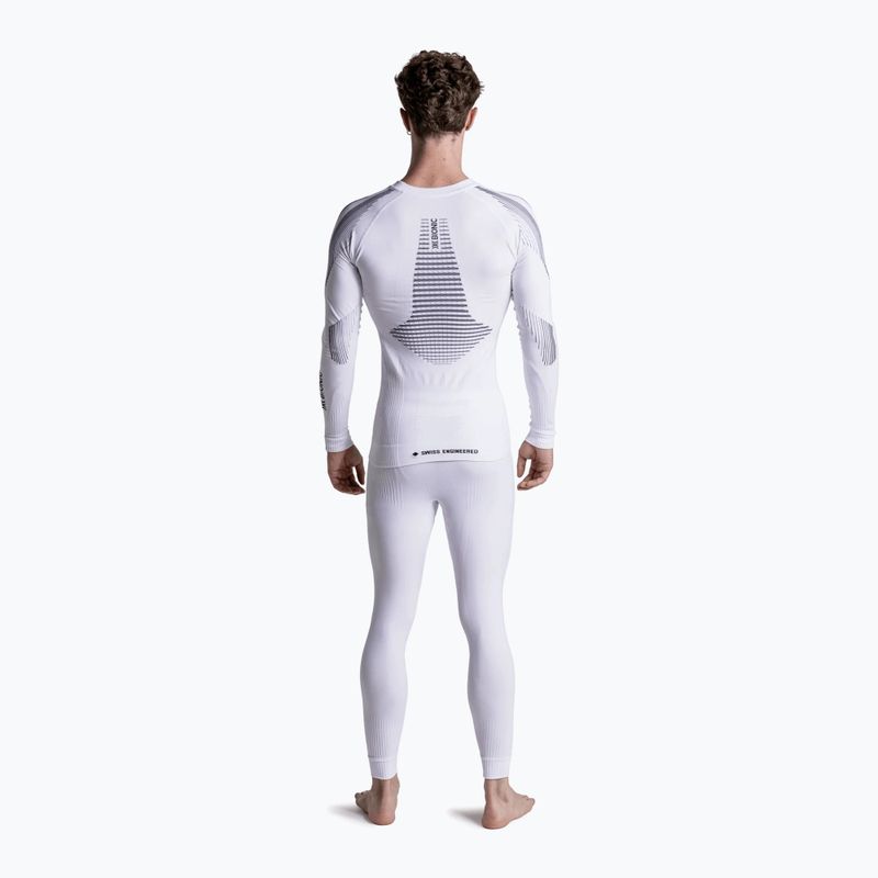 Мъжки термоактивен суитшърт X-Bionic Invent x white 4