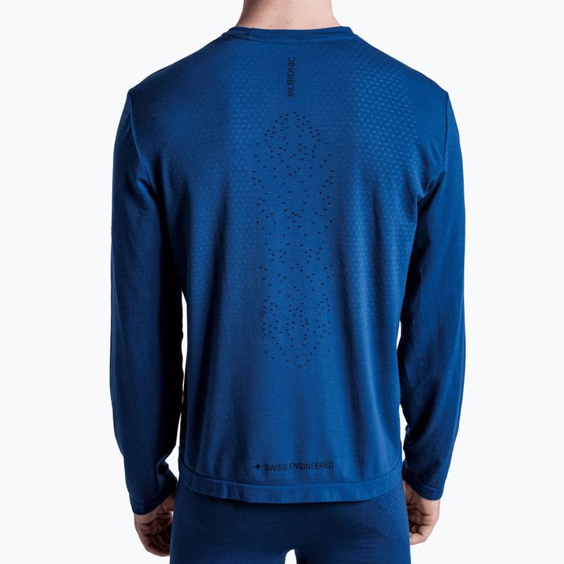 Мъжки термоактивен суитшърт X-Bionic Mightywool Light Shirt neo navy 3