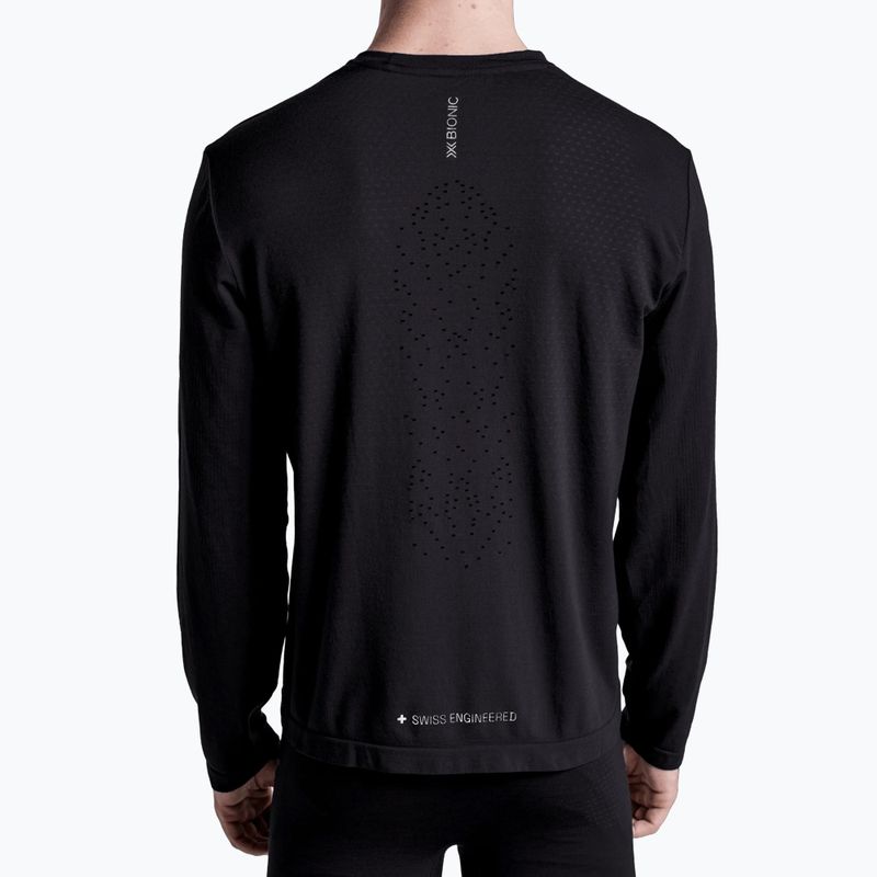 Мъжки термоактивен суитшърт X-Bionic Mightywool Light Shirt x black 3