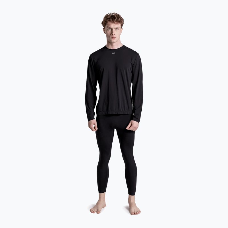 Мъжки термоактивен суитшърт X-Bionic Mightywool Light Shirt x black 4