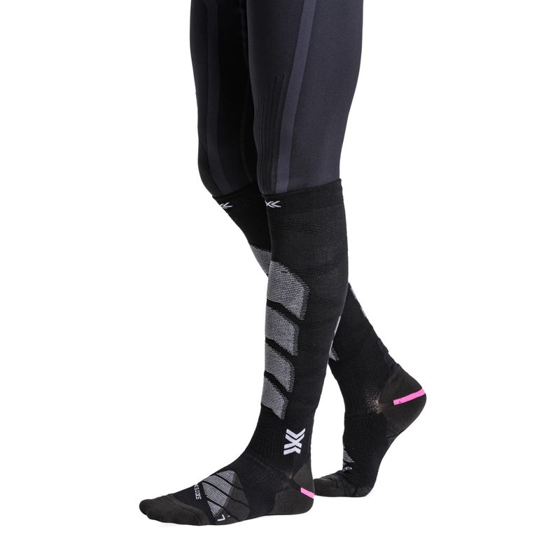 Скиорски чорапи X-Socks Ski Anatomix Merino Otc x black 2
