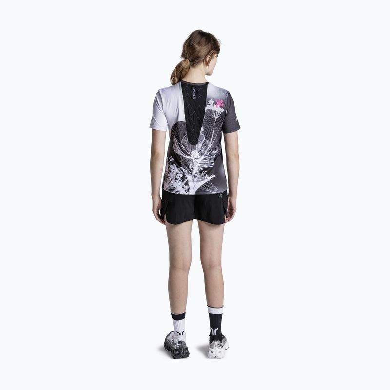 Дамска тениска за бягане X-Bionic Corefusion Run Shirt yinyang/x black/x white 3