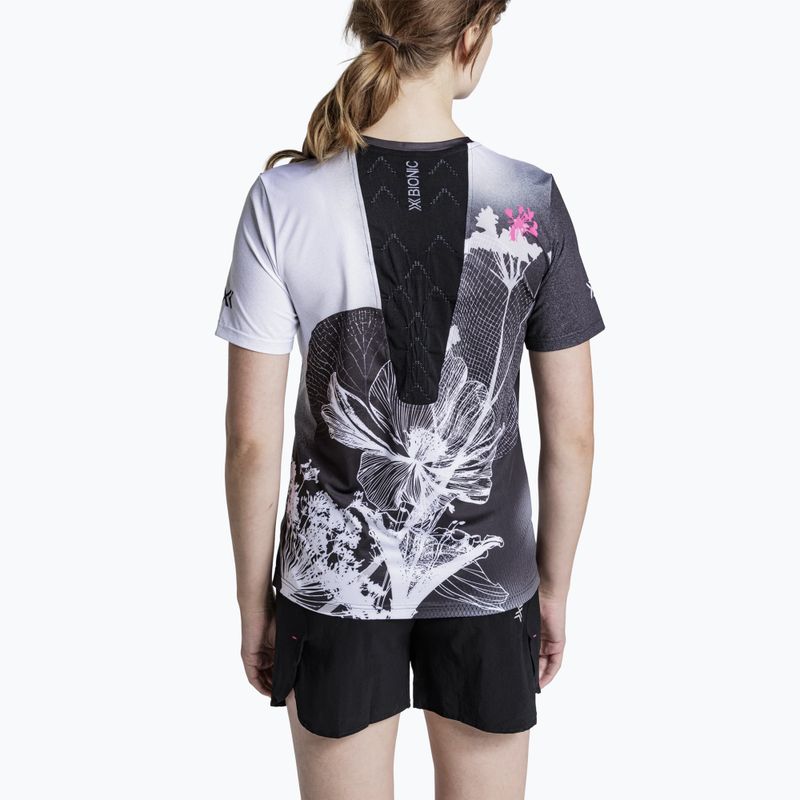 Дамска тениска за бягане X-Bionic Corefusion Run Shirt yinyang/x black/x white 4