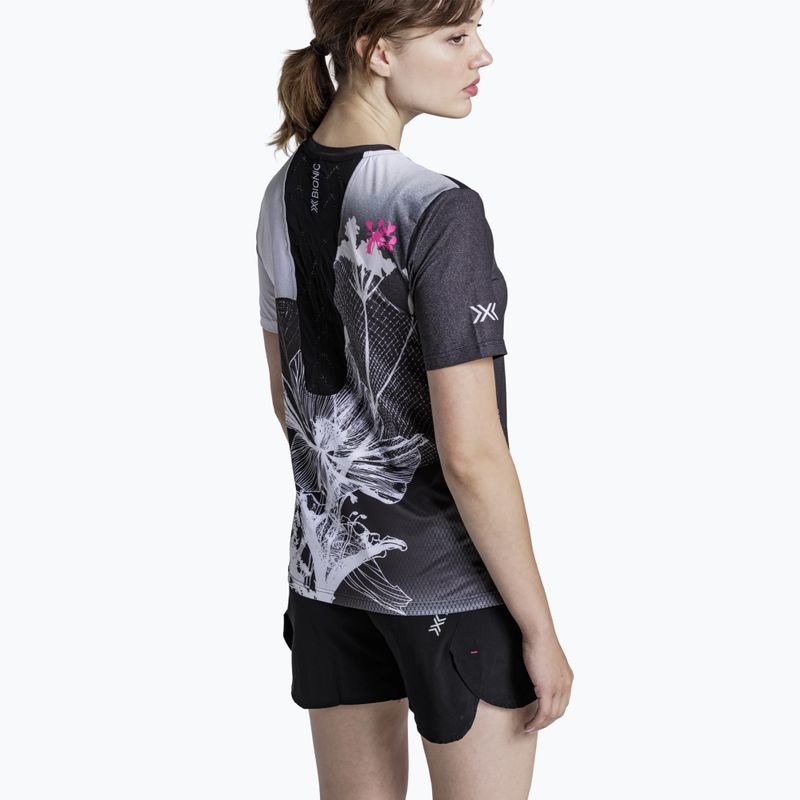 Дамска тениска за бягане X-Bionic Corefusion Run Shirt yinyang/x black/x white 5