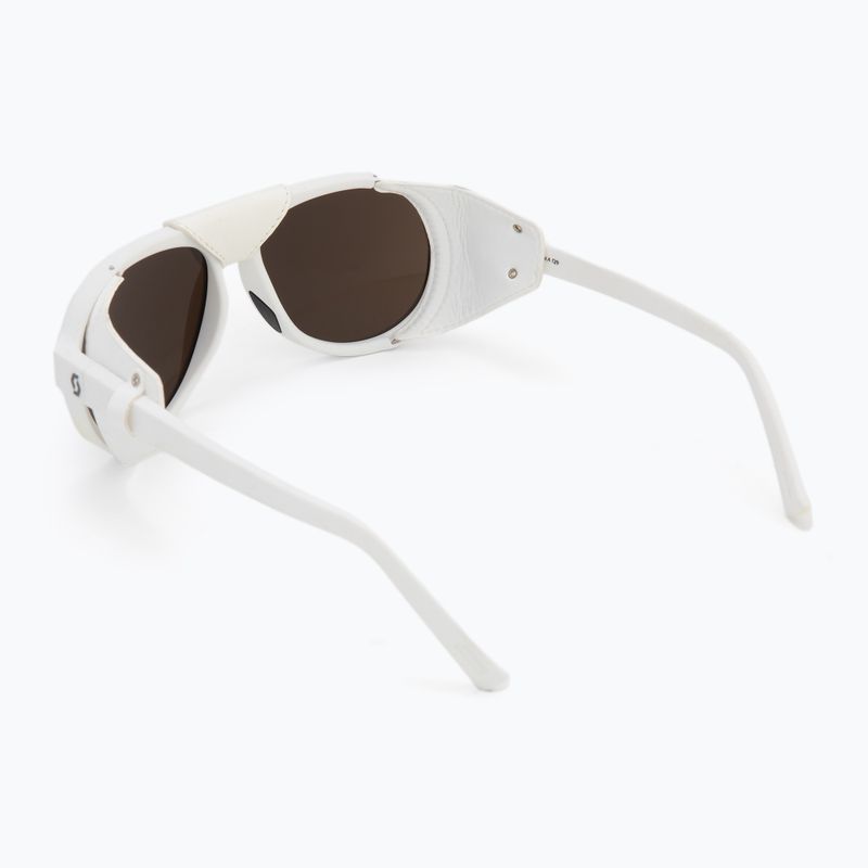 Слънчеви очила SCOTT Cervina white/brown 3
