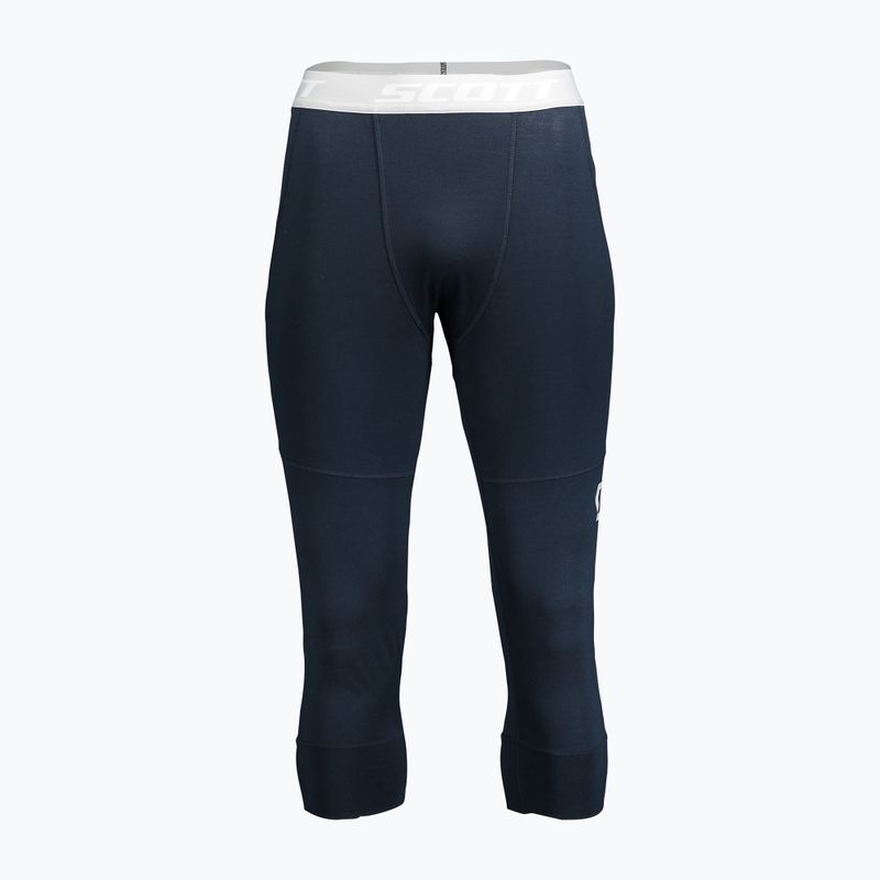 Мъжки термоактивни панталони SCOTT Defined Merino dark blue
