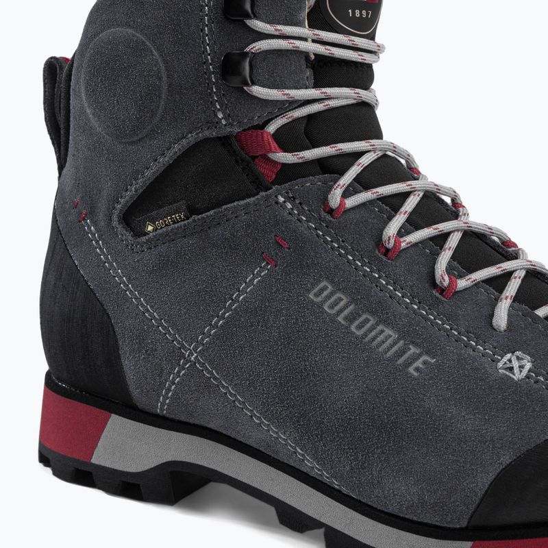 Дамски ботуши за трекинг Dolomite 54 High Fg GTX сиви 8