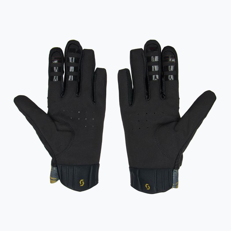 Ръкавици за колоездене SCOTT Ridance dark purple/mud green 3
