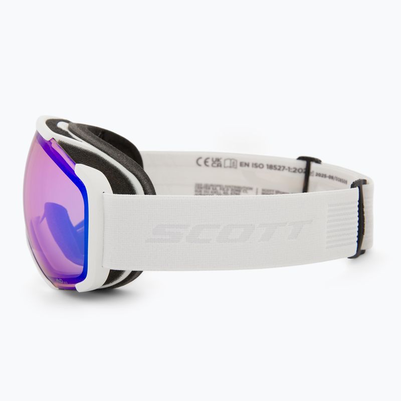 Скиорски очила SCOTT Faze II mineral white/amp iluminator blue chrome 4