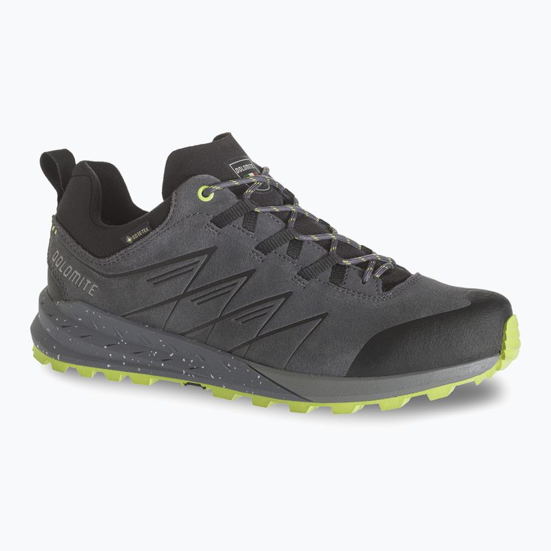 Мъжки туристически обувки Dolomite Croda Nera GTX grey/lime green 8