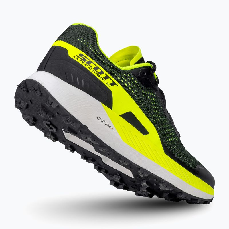 Мъжки маратонки за бягане SCOTT Ultra Carbon RC черно/жълто 6