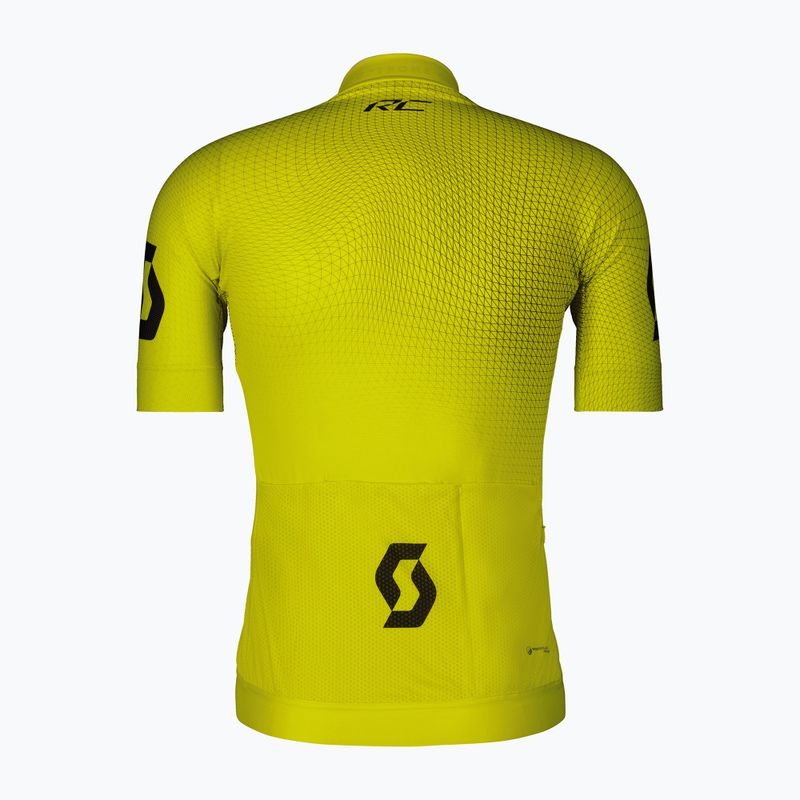 Мъжка колоездачна тениска SCOTT RC Pro sulphur yellow/black 2