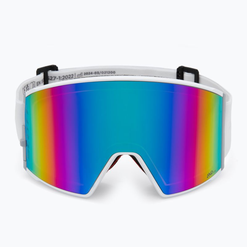 Скиорски очила SCOTT React mineral white/enhancer teal chrome/amp pro green 3