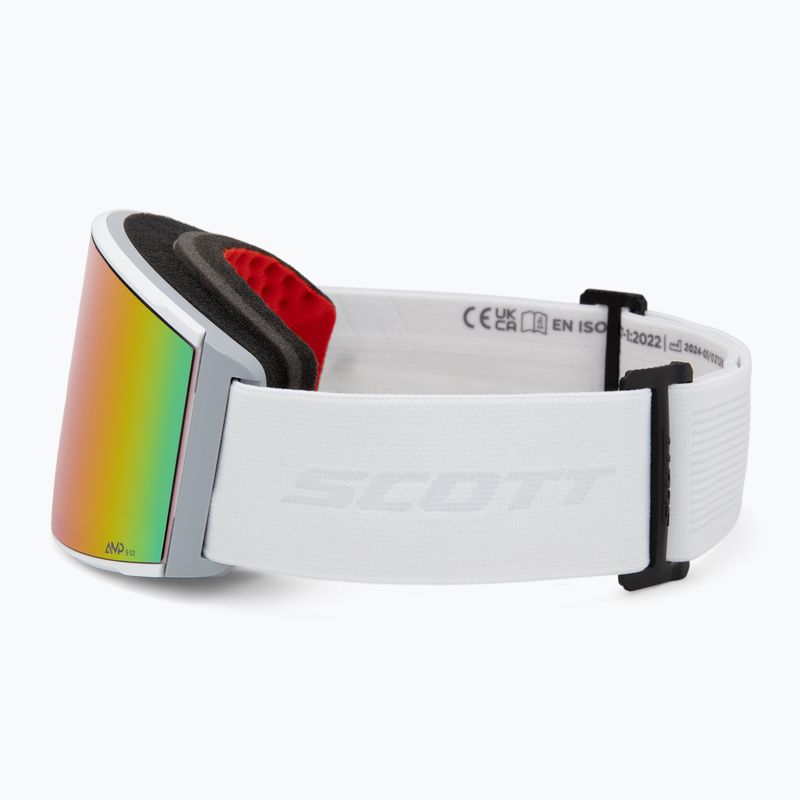 Скиорски очила SCOTT React mineral white/enhancer teal chrome/amp pro green 5