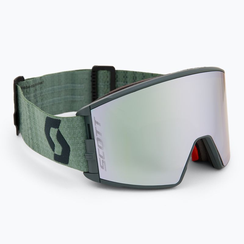 Скиорски очила SCOTT React AMP Pro soft green/ black/amp pro white chrome/pro green 2