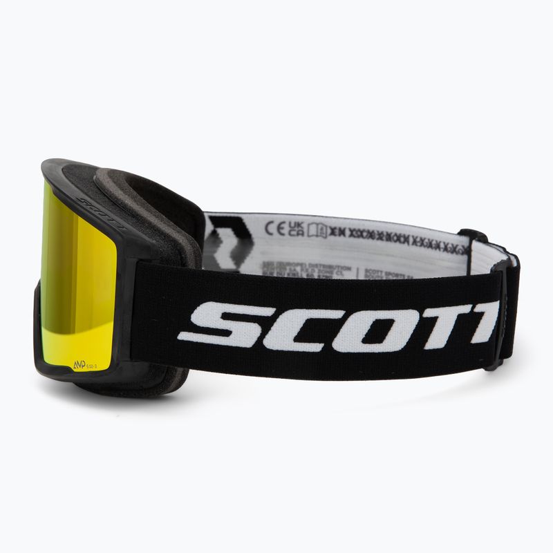 Скиорски очила SCOTT Factor Pro LS mineral black/white amp ls red chrome 4