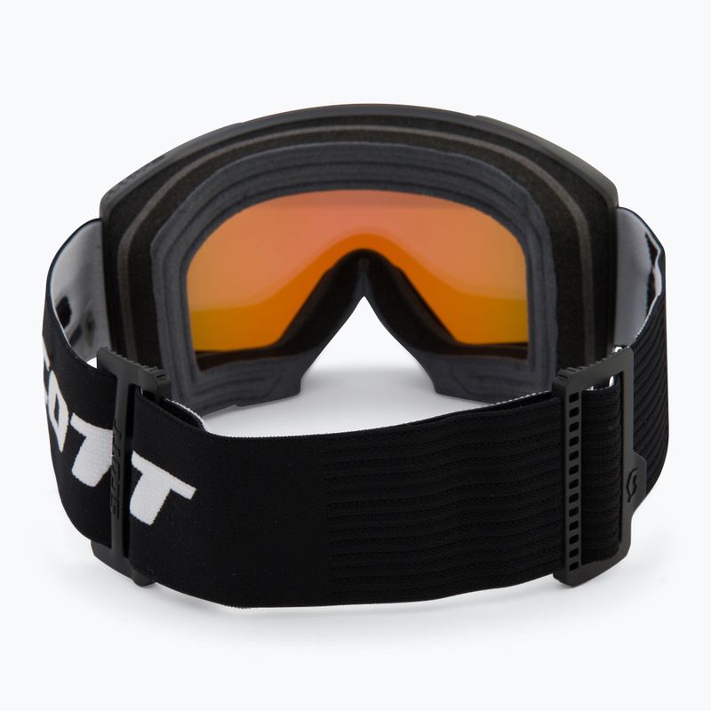 Скиорски очила SCOTT Shield mineral black/white/enhancer teal chrome ski goggles 3