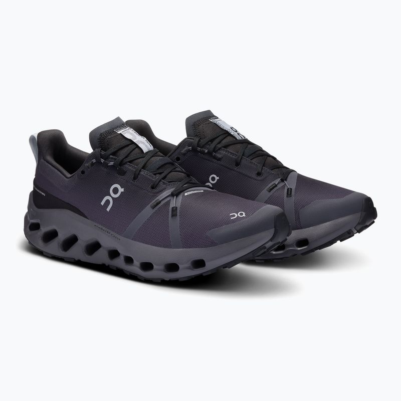 Мъжки обувки за бягане On Cloudsurfer Trail Waterproof black/eclipse 8