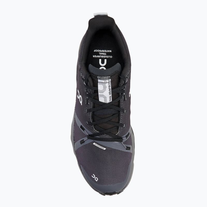 Мъжки обувки за бягане On Cloudsurfer Trail Waterproof black/eclipse 5