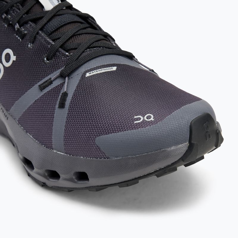 Мъжки обувки за бягане On Cloudsurfer Trail Waterproof black/eclipse 7