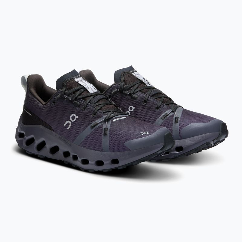 Дамски обувки за бягане On Cloudsurfer Trail Waterproof black/eclipse 8
