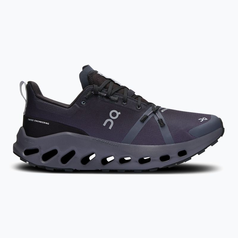 Дамски обувки за бягане On Cloudsurfer Trail Waterproof black/eclipse 9