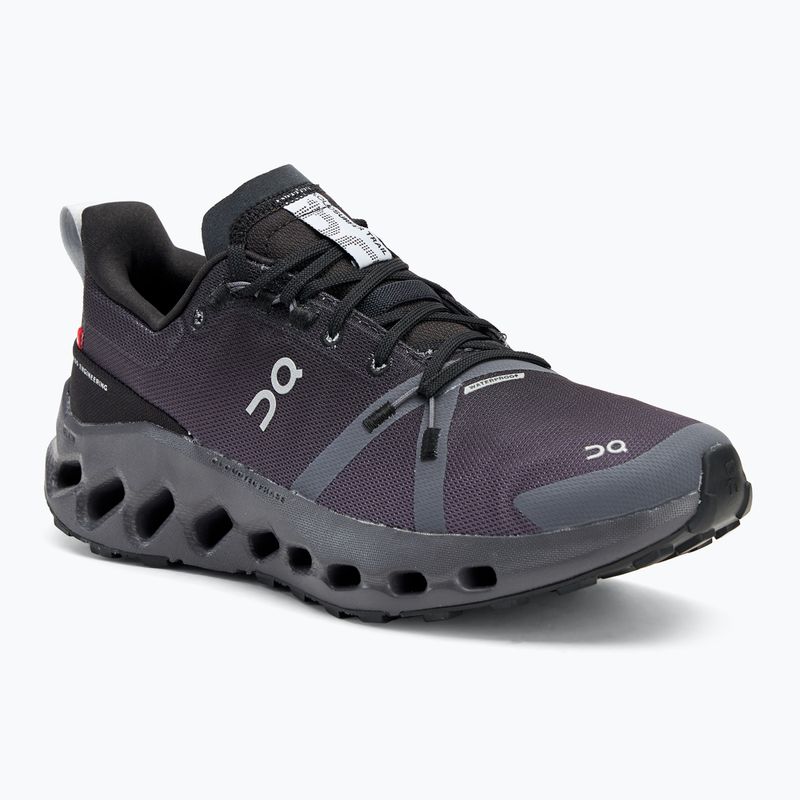 Дамски обувки за бягане On Running Cloudsurfer Trail Waterproof black/eclipse