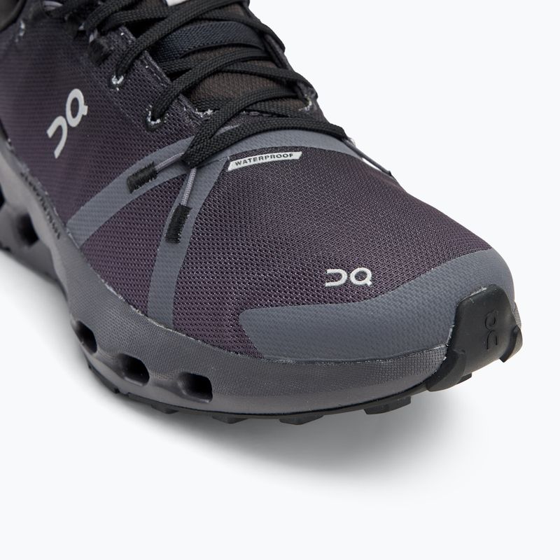 Дамски обувки за бягане On Cloudsurfer Trail Waterproof black/eclipse 7