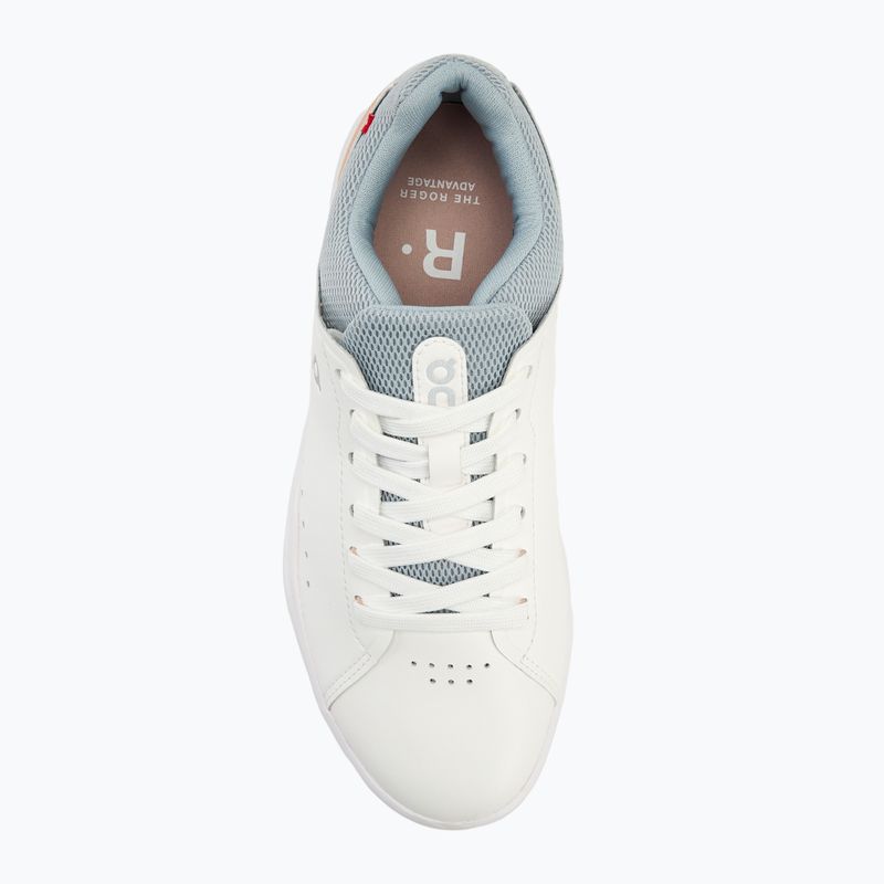 Дамски обувки за бягане On The Roger Advantage white/rosehip 5