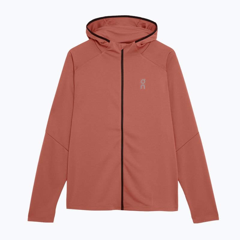 Мъжки On Climate Zip Hoodie auburn