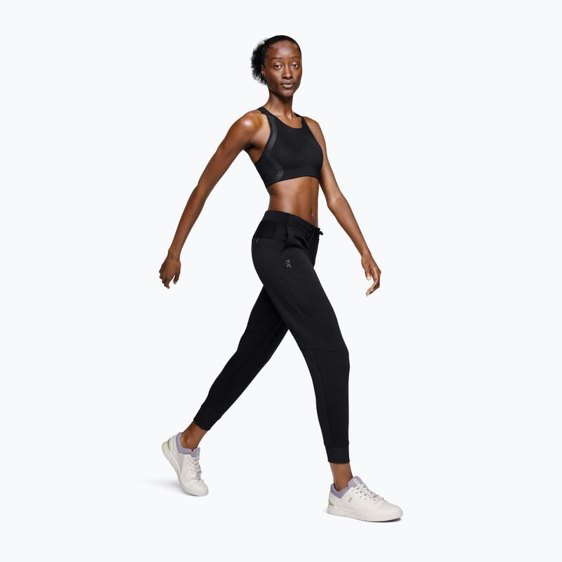 Дамски панталони за тренировка On Sweat black 4