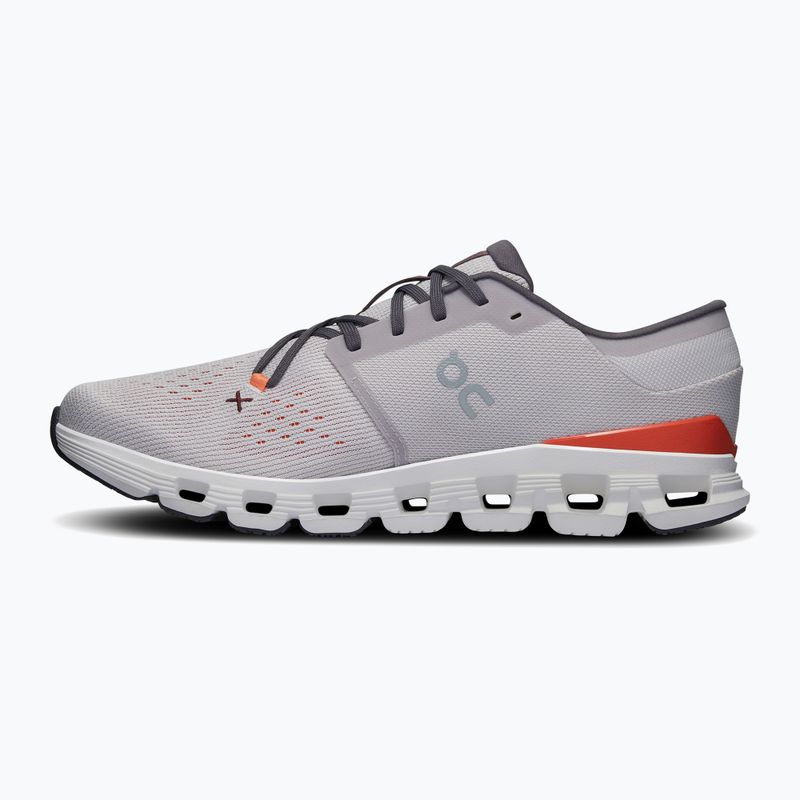 Мъжки обувки за бягане On Cloud X 4 silver/flame 10
