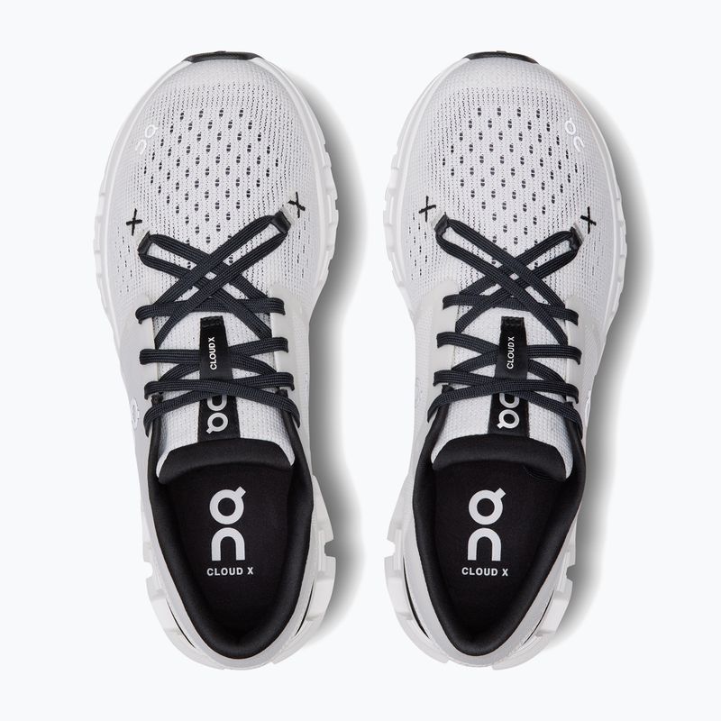 Дамски обувки за бягане On Cloud X 4 ivory/black 13