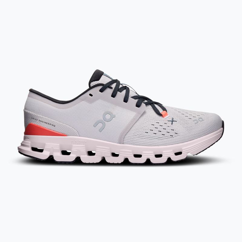 Дамски обувки за бягане On Cloud X 4 silver/flame 9