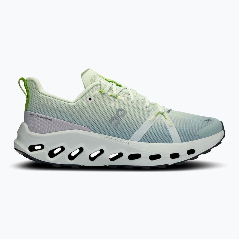 Дамски обувки за бягане On Cloudsurfer Trail Waterproof lima/mineral 9