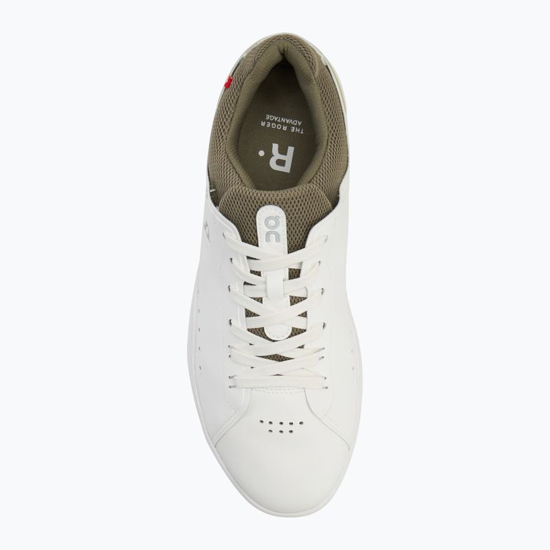 Мъжки обувки за бягане On The Roger Advantage white/olive 5