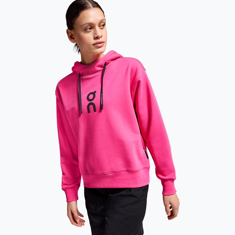 On Running Club Hoodie pink за жени