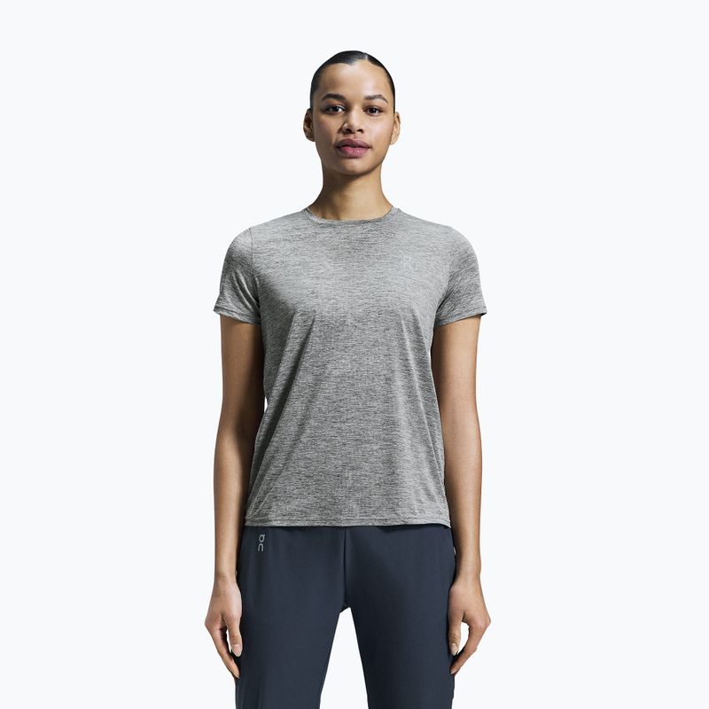 Дамска тениска за бягане On Running Core-T heather gray