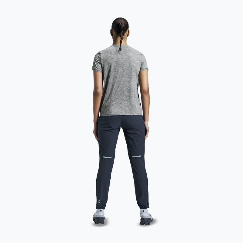 Дамска тениска за бягане On Core-T heather gray 3