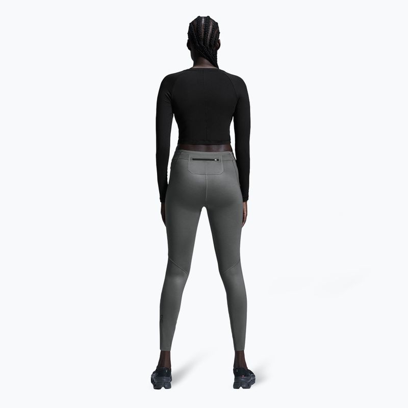 Дамски топ за бягане On Running Movement Long-T Crop black 3