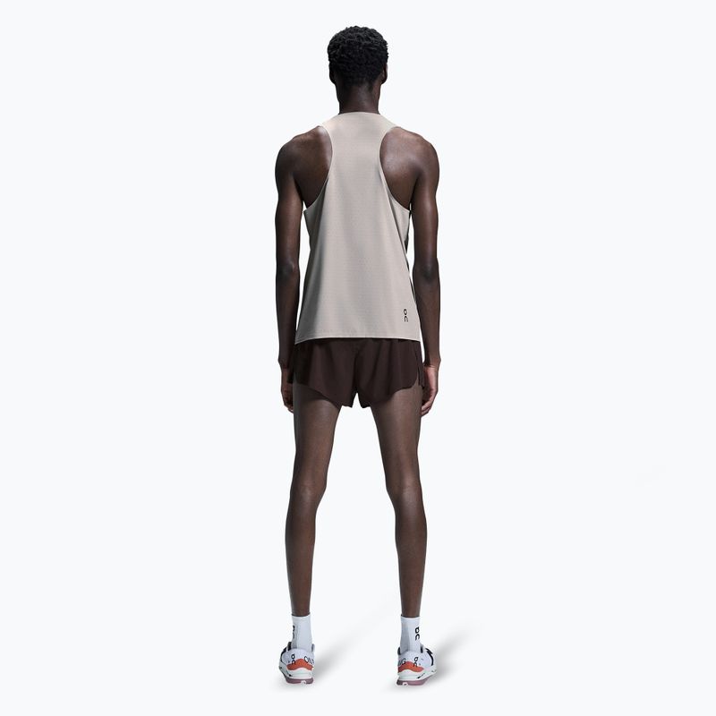 Мъжки потник за бягане On Race Singlet pearl 3