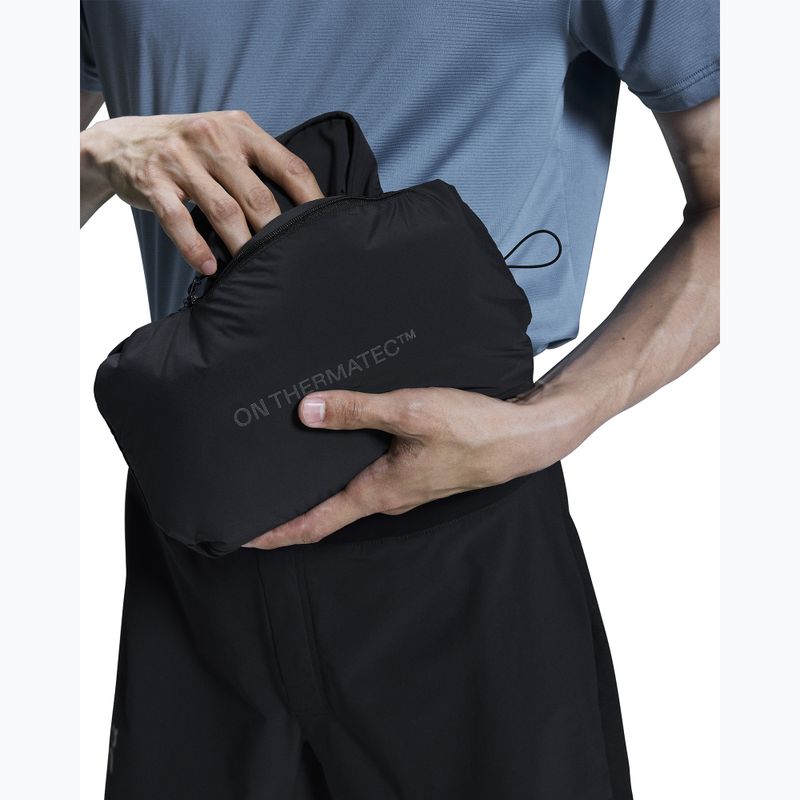 Мъжко яке за бягане On Weather Inulated black 8
