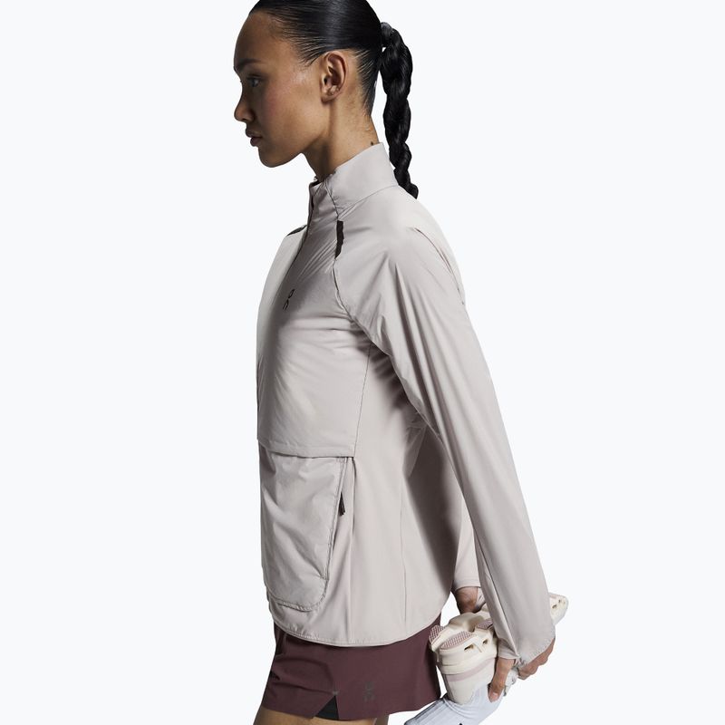 Дамско яке за бягане On Weather Insulated fade 5