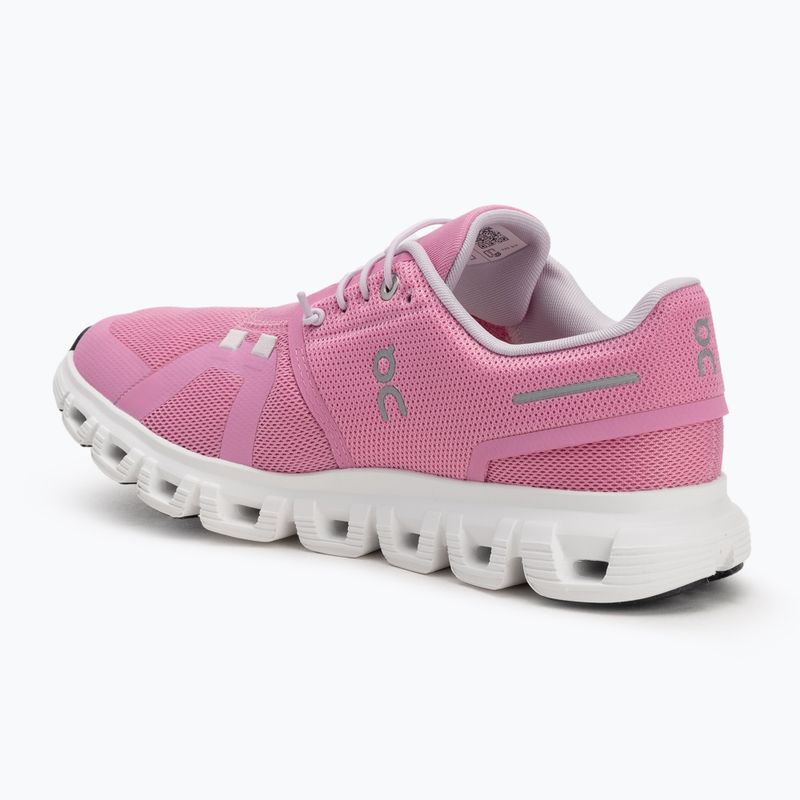 Дамски обувки On Cloud 6 raspberry/white 3