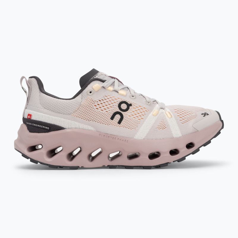 Дамски обувки за бягане On Cloudsurfer Trail silver/mauve 2