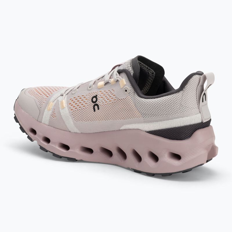 Дамски обувки за бягане On Cloudsurfer Trail silver/mauve 3