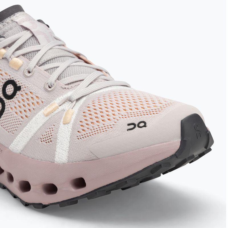 Дамски обувки за бягане On Running Cloudsurfer Trail silver/mauve 7