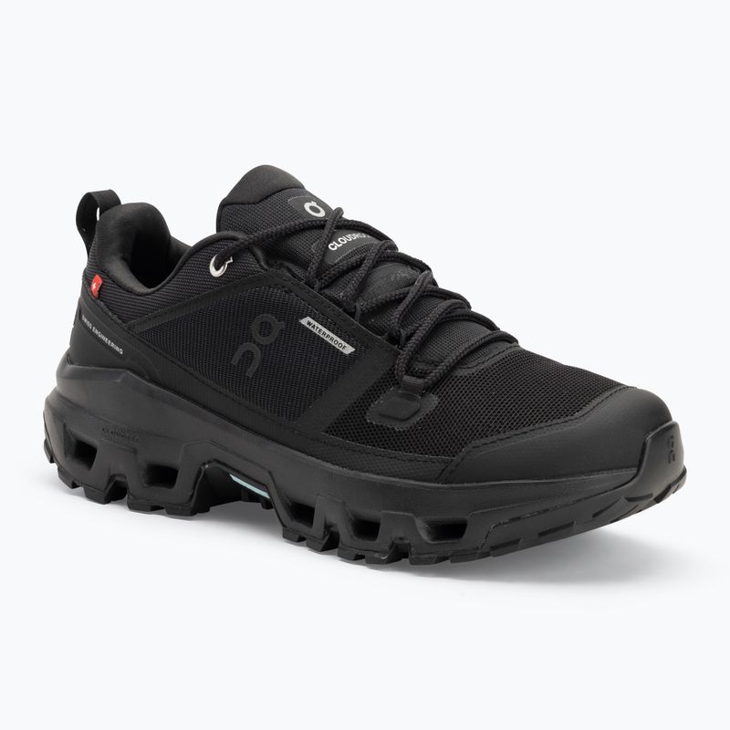 Мъжки обувки On Running Cloudrock Low Waterproof black/black