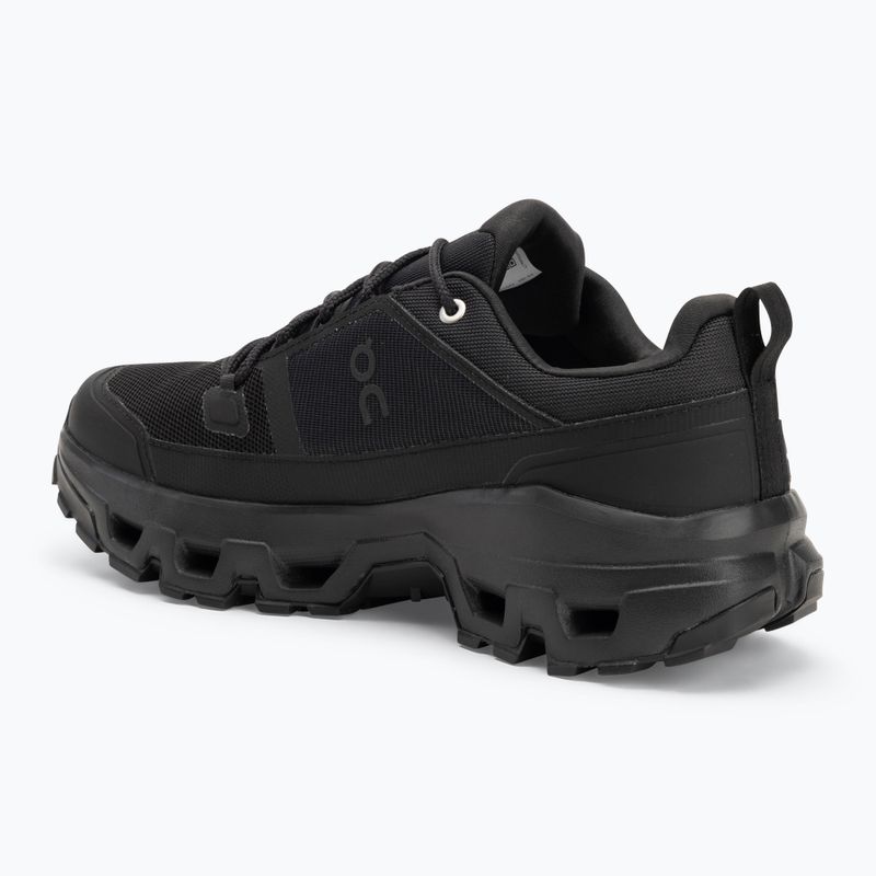 Мъжки обувки On Cloudrock Low Waterproof black/black 3