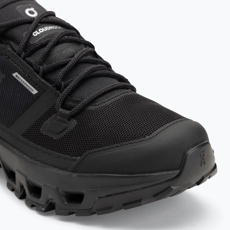 Мъжки обувки On Running Cloudrock Low Waterproof black/black 7